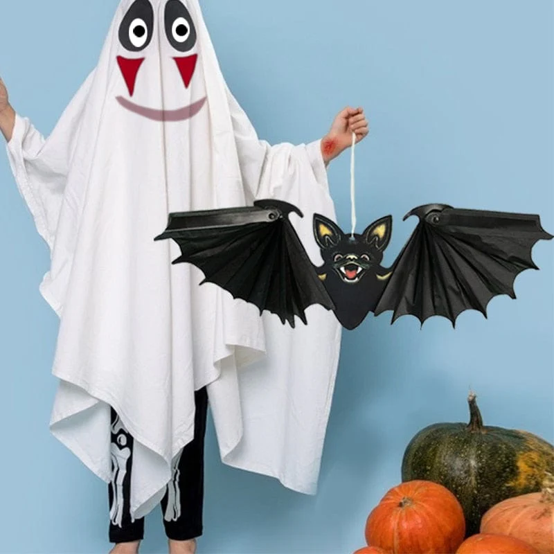 1/2Pcs Halloween Paper Bat Hanging Ornament - Image 4