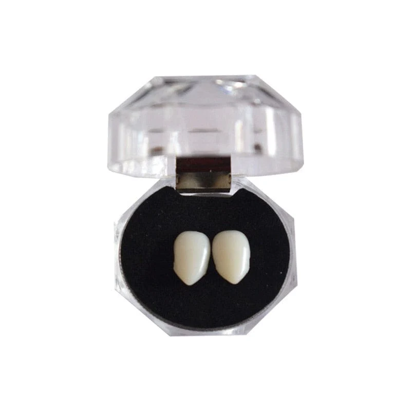 1 Pair Vampire Teeth Props Halloween Costume - Image 13