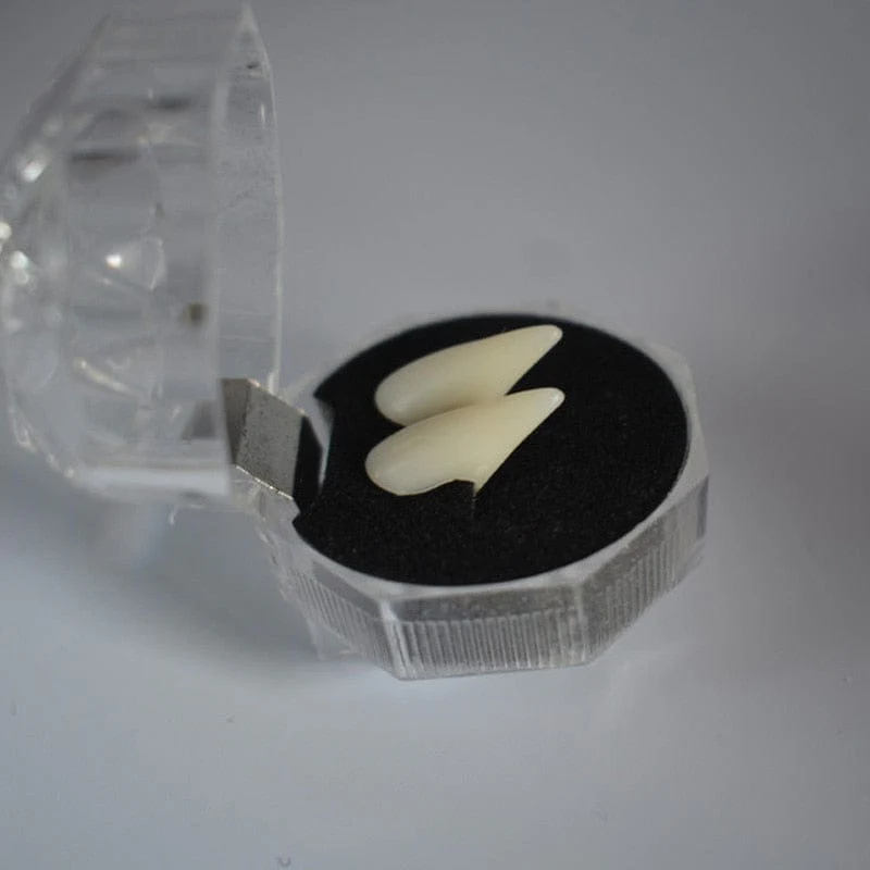 1 Pair Vampire Teeth Props Halloween Costume - Image 26