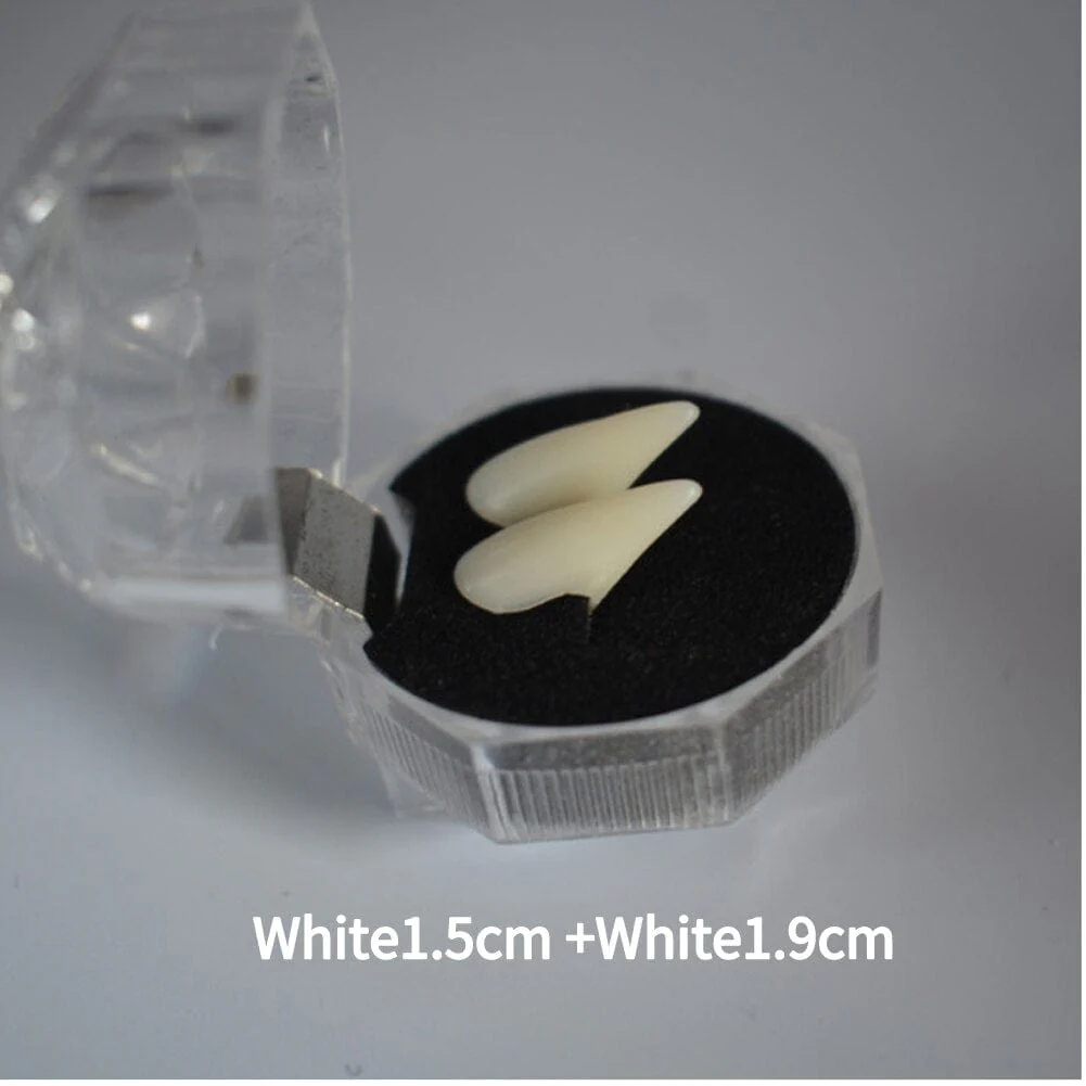 1 Pair Vampire Teeth Props Halloween Costume - Image 31