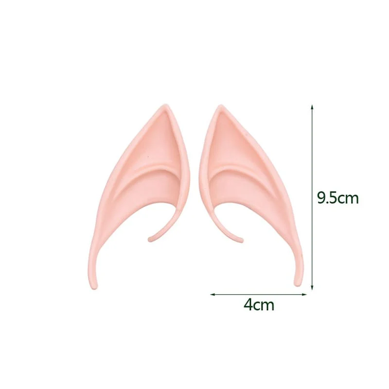 1Pair Cosplay Latex Fairy Angel Elf Ears Halloween Masquerade Party Costumes - Image 11