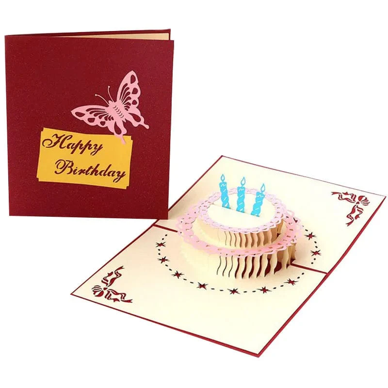 1pcs 3D Pop Up Greeting Cards With Envelope Laser Cut Post Card For Birthday Christmas Valentine' Day Party Wedding Decoration - Image 37
