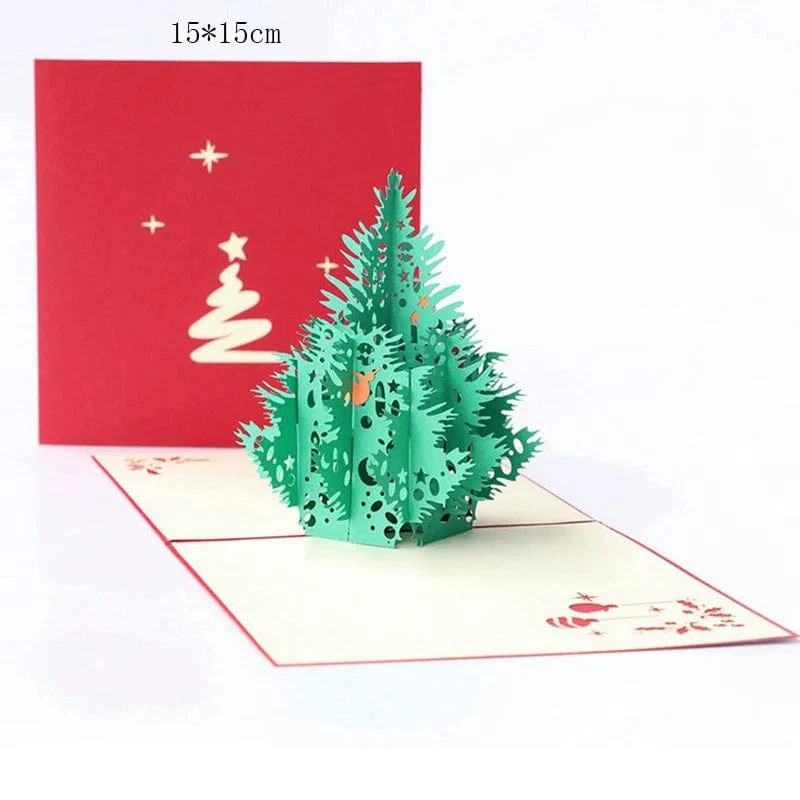 1pcs 3D Pop Up Greeting Cards With Envelope Laser Cut Post Card For Birthday Christmas Valentine' Day Party Wedding Decoration - Image 7