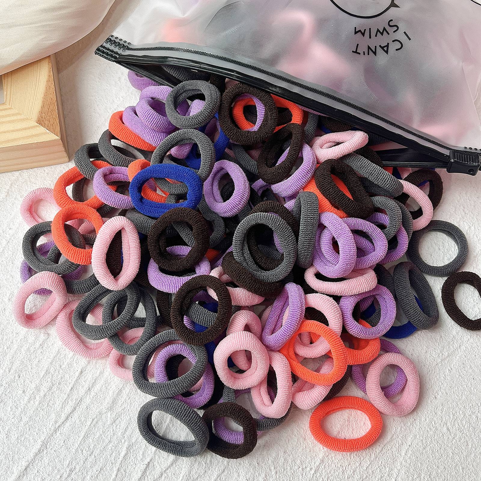 20/50pcs Kids Elastic Hair Bands - Image 29