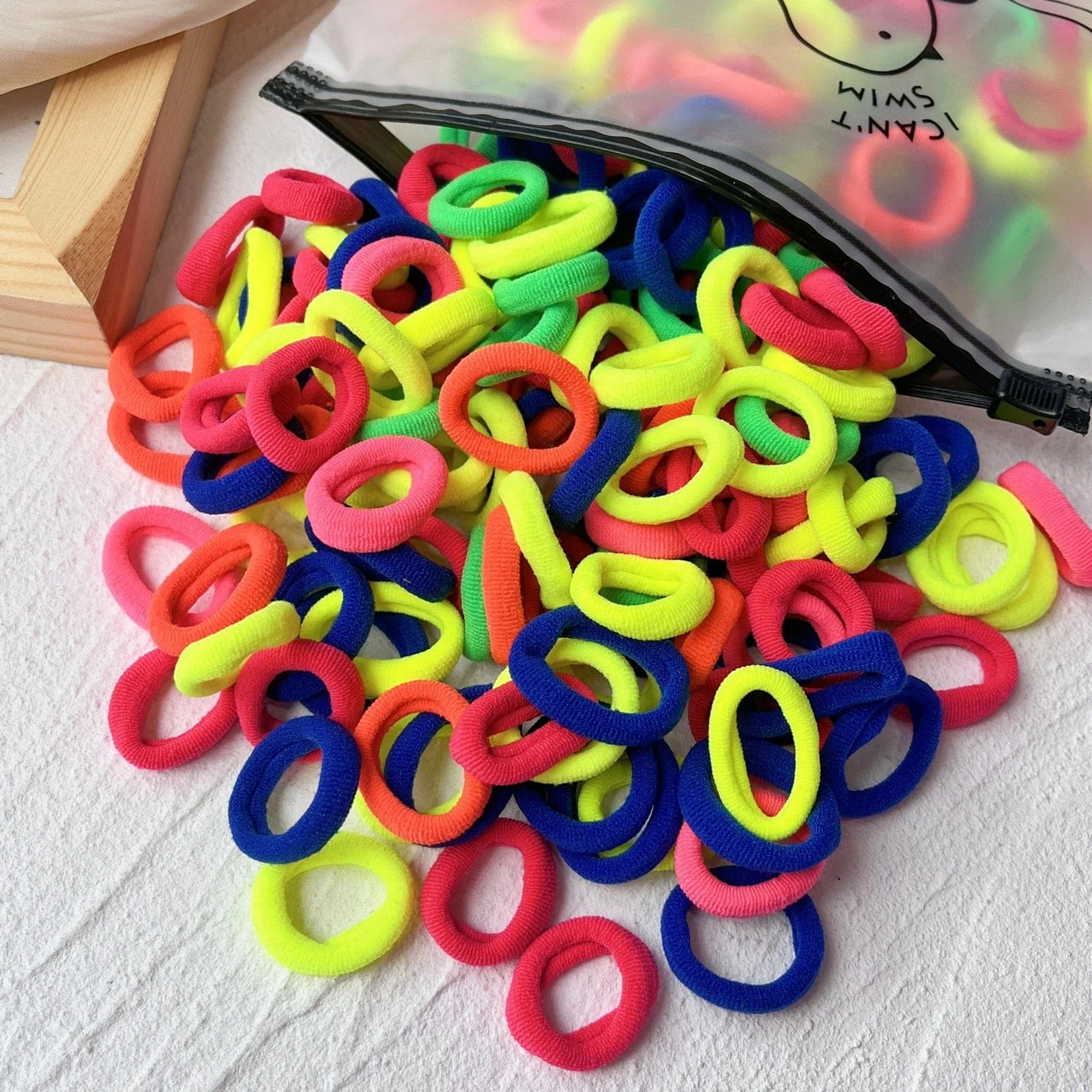 20/50pcs Kids Elastic Hair Bands - Image 32