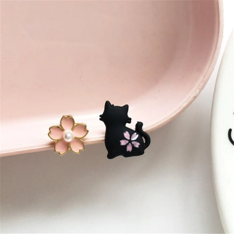 Funny Black Cat Earring Jewelry - Image 10