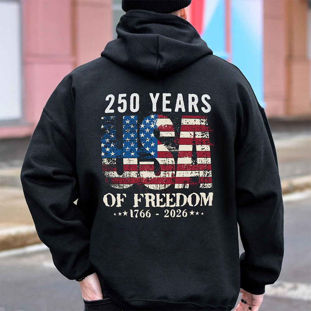 250 Years USA Of Freedom Backside Shirt TH10 896301 - Image 2
