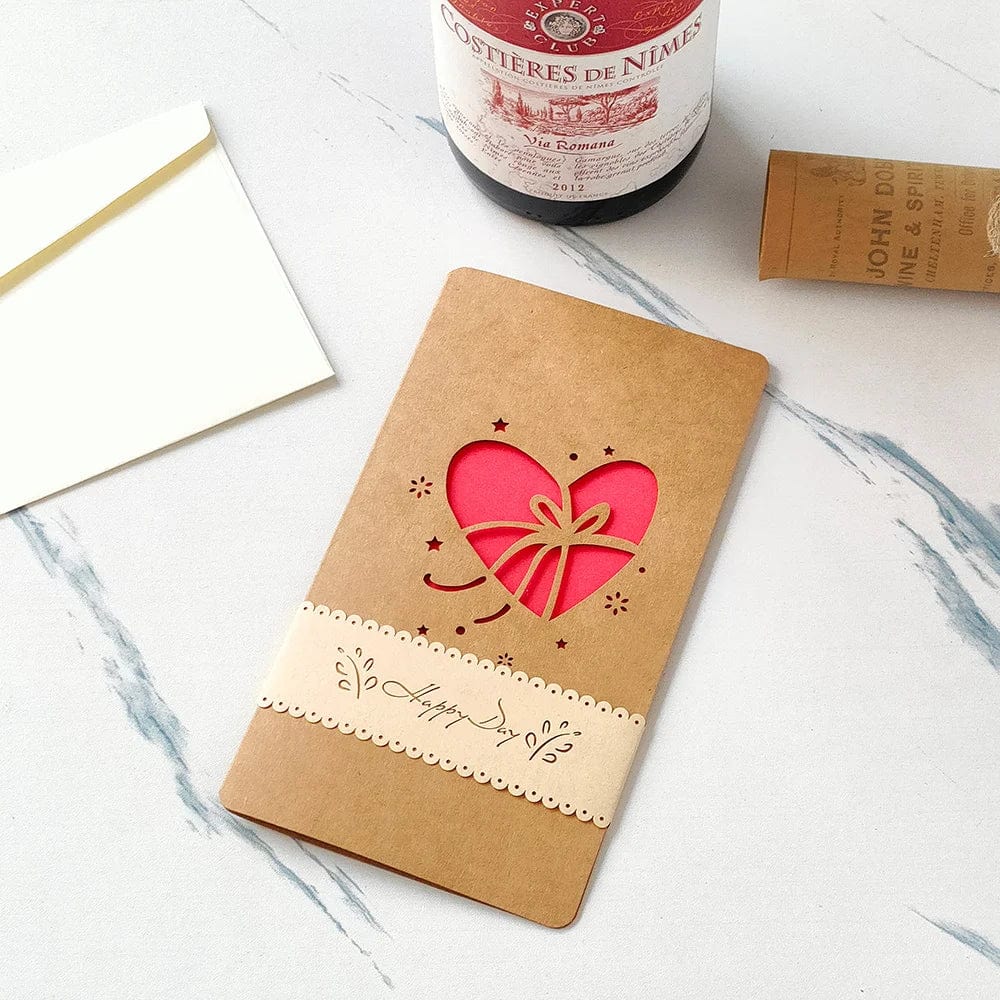 3D Pop Up Love Card with Envelope Valentines Day Birthday Anniversary Greeting Cards for Couples Wife Husband Handmade Gifts - Image 24