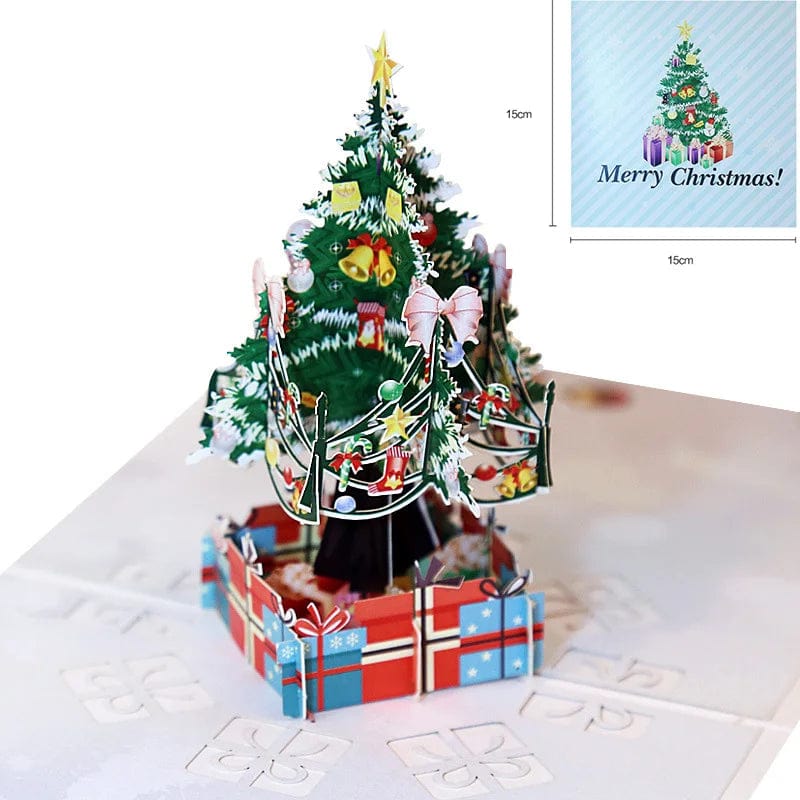 3D Pop UP Santa Cards Marry Christmas Greeting Cards Party Invitations Gifts New Year Greeting Card Anniversary Gifts Postcard - Image 40