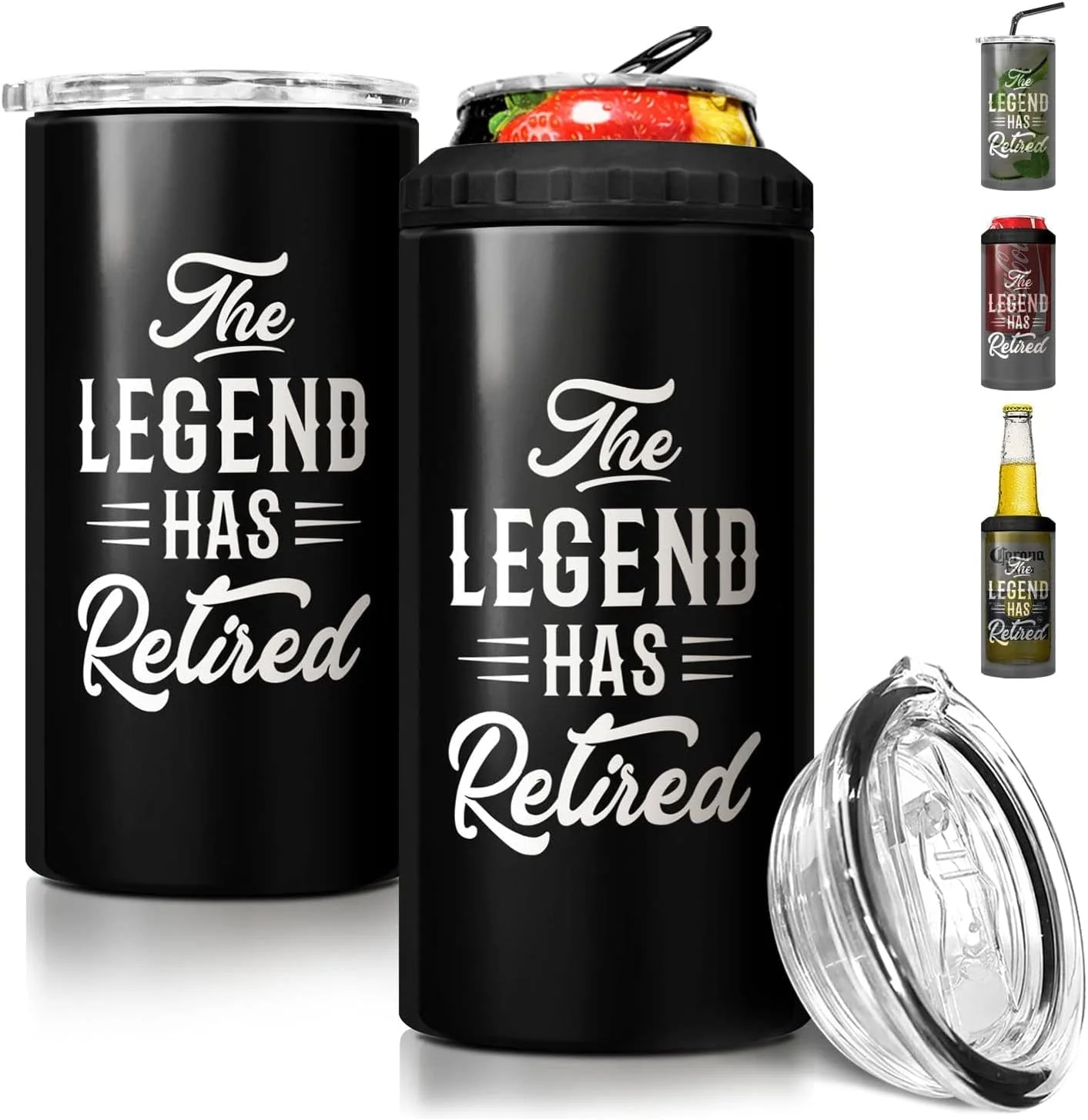 4-In-1 Dad Tumbler Gifts for Dad from Daughter Son - 12Oz Dad Fuel Can Cooler Tumblers Travel Mug Cup - Stainless Steel Insulated Cans Coozie Christmas, Birthday, Father'S Day Gift for Daddy - Image 9