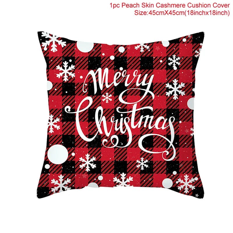 45cm Christmas Cushion Cover Merry Christmas Decorations For Home 2023 - Image 50
