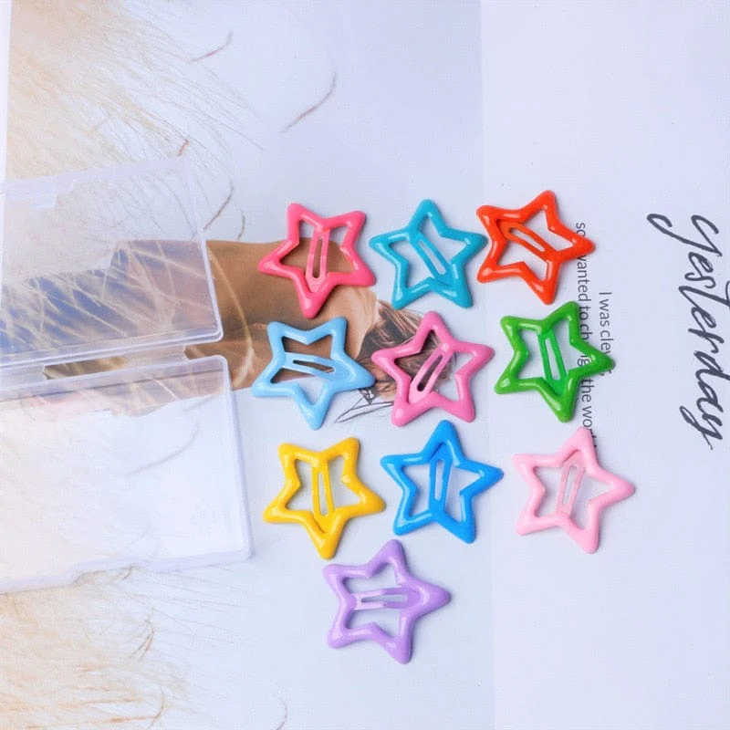 5Pcs/set Cute Colorful Dog Hairpin - Image 3