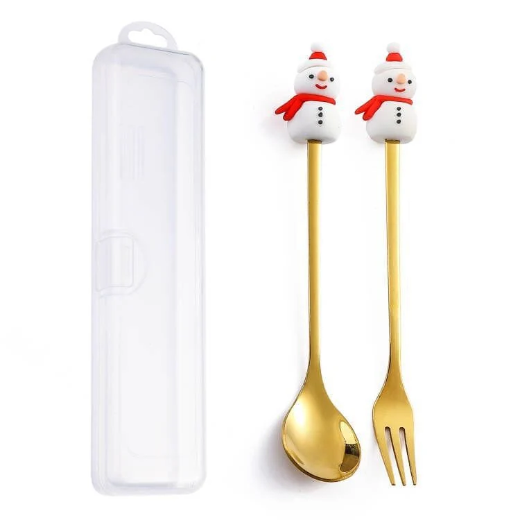 Christmas Gift Spoon Fork Set - Image 31
