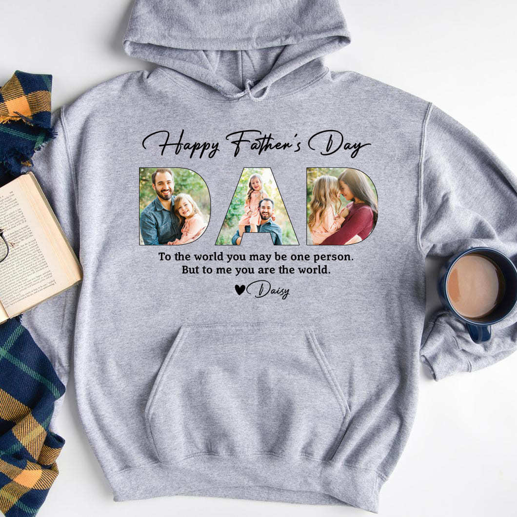 Upload Photo Happy Father's Day, Family Shirt TA29 888265 - Image 3