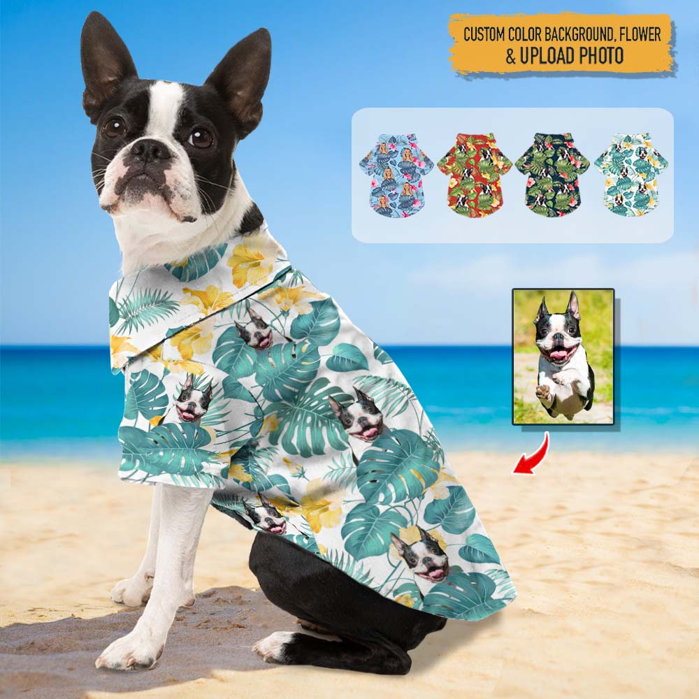 Upload Photo Dog's Hawaiian Shirt TH10 K228 888411 - Image 4
