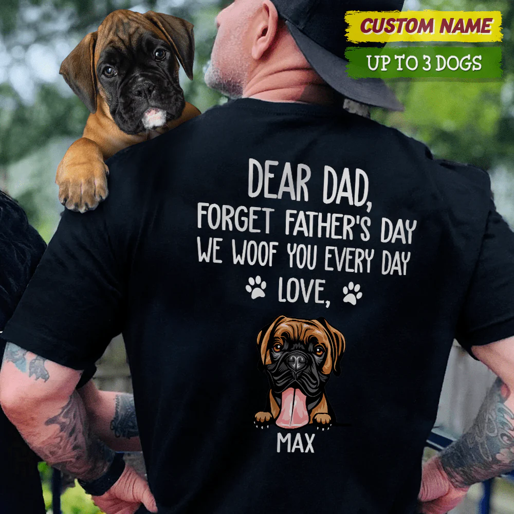 We Woof You Every Day Dog Shirt K228 HN590
