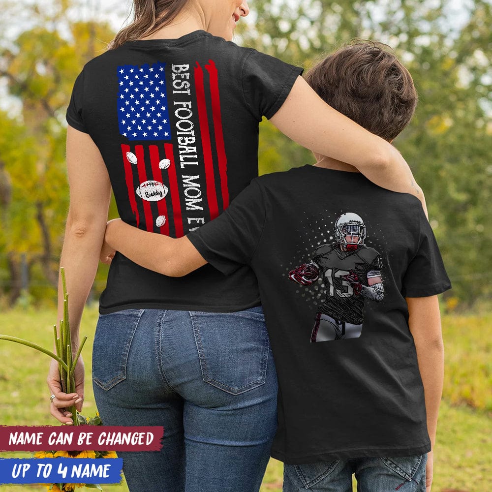 Best Football Mom Ever Sport Shirt K228 HN590 - Image 3
