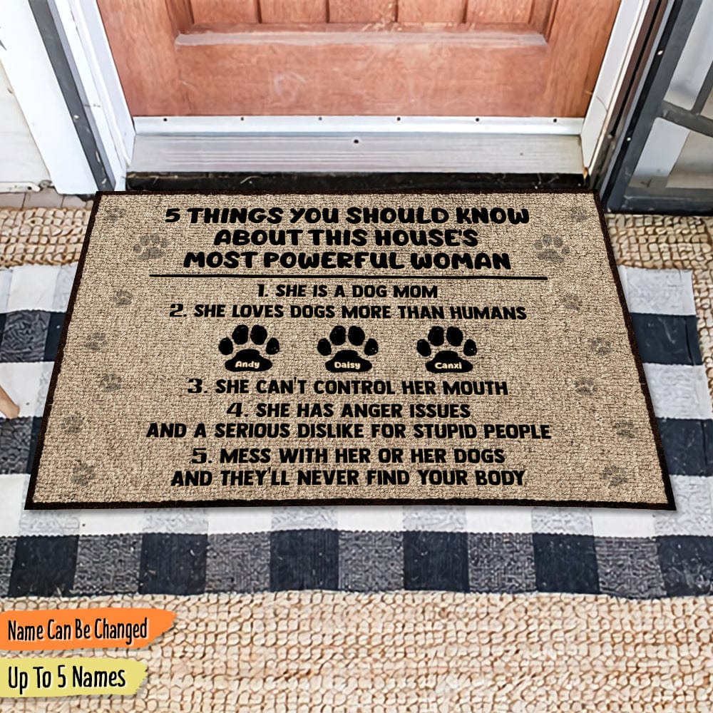 5 Things You Should Know About This House's Most Powerful Woman Doormat K228 HN590 - Image 2