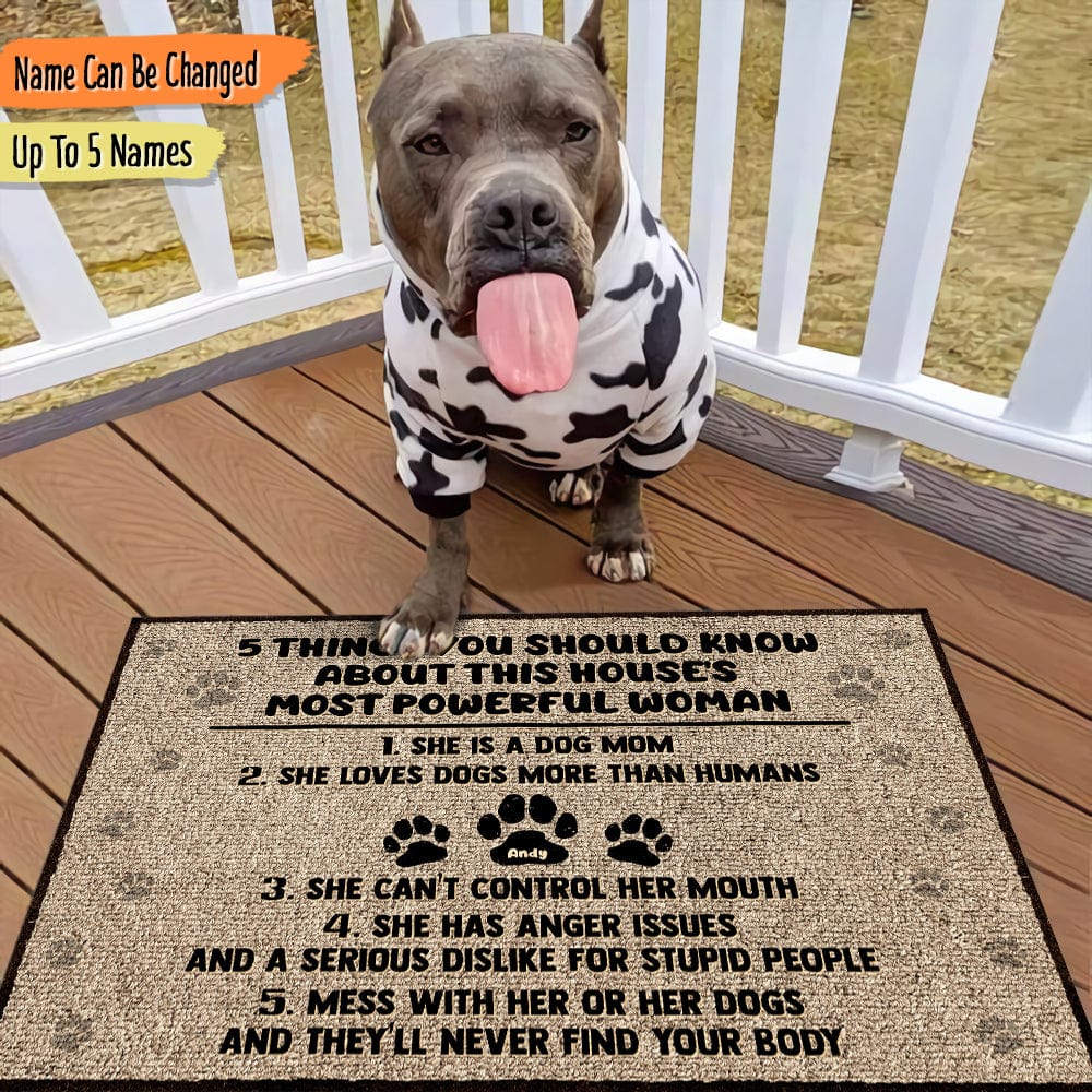 5 Things You Should Know About This House's Most Powerful Woman Doormat K228 HN590 - Image 3