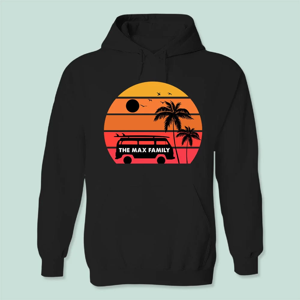 Vintage Retro Family Camping Shirt K228 HN590 - Image 2