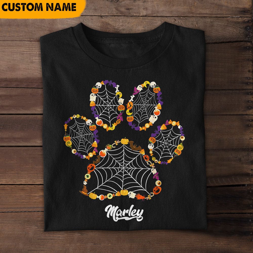Halloween Paw Print Dog Shirt N304 HN590 - Image 3