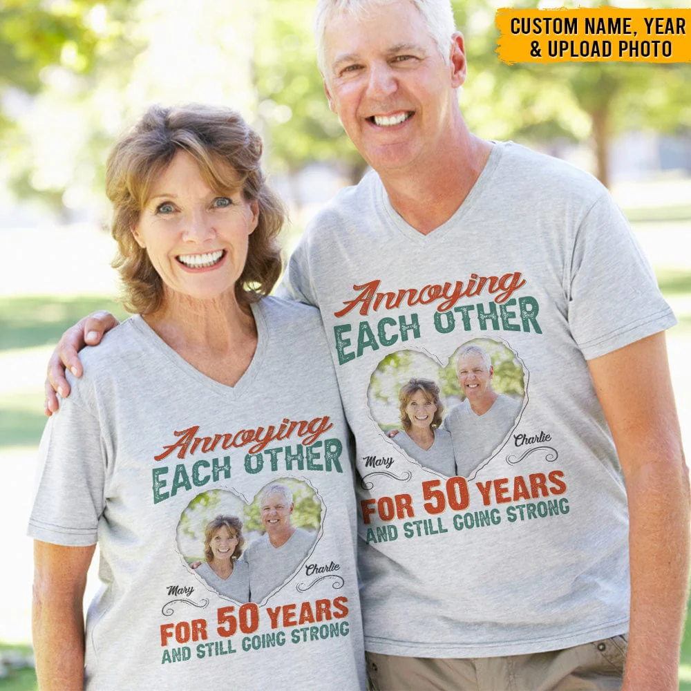 Annoying Each Other For Many Years Still Going Strong Family Shirt N369 HN590 - Image 2