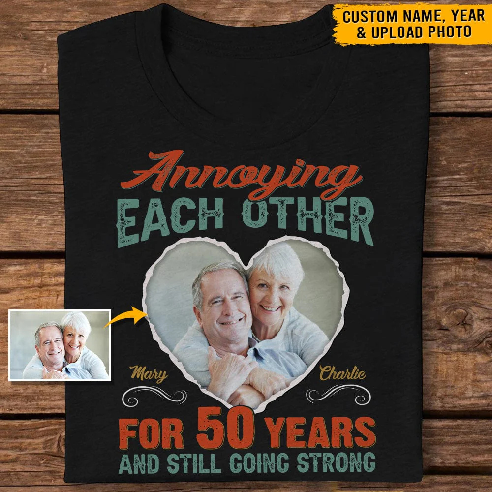 Annoying Each Other Still Going Strong Family Shirt N369 HN590 - Image 3