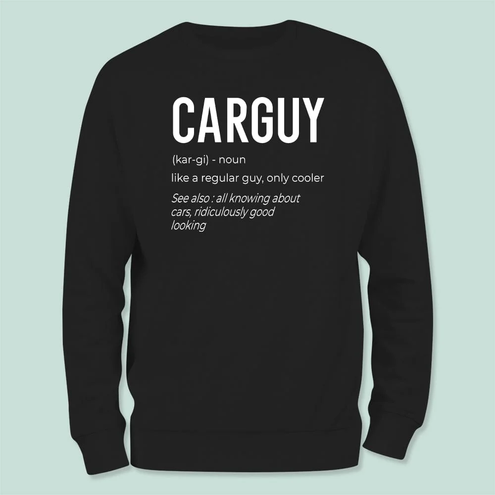 Carguy Definition Car Shirt T368 HN590 - Image 3