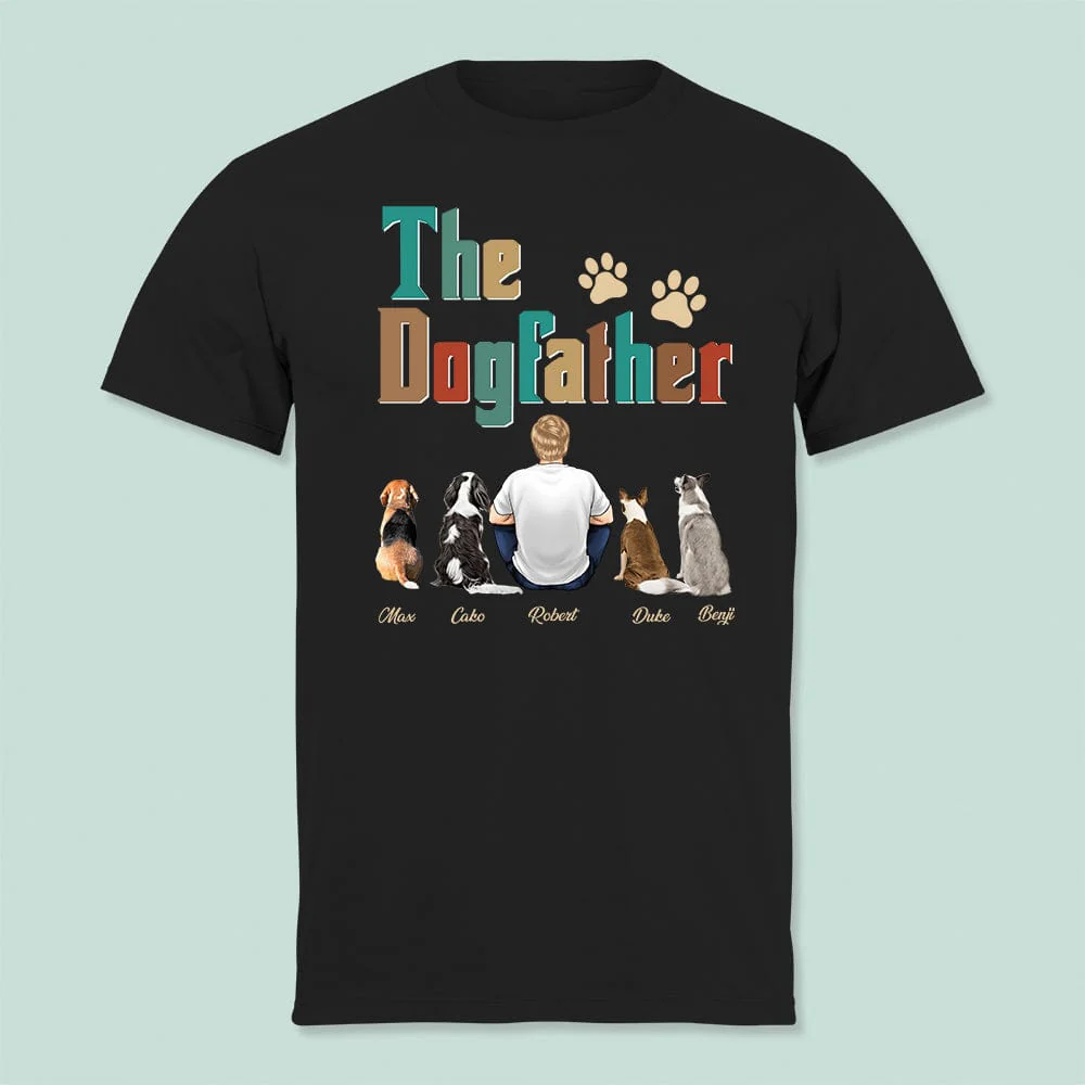 The Dog Father Retro Dog Shirt T286 HN590