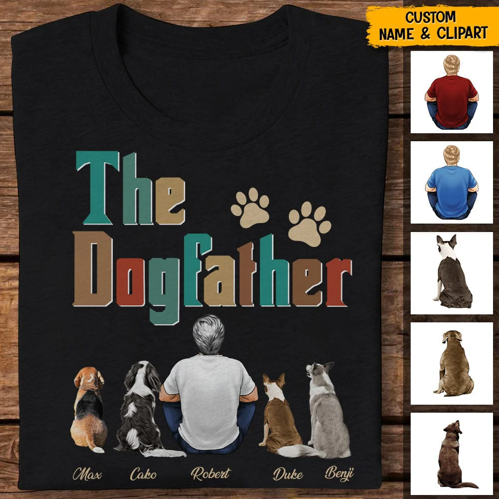 The Dog Father Retro Dog Shirt T286 HN590 - Image 4