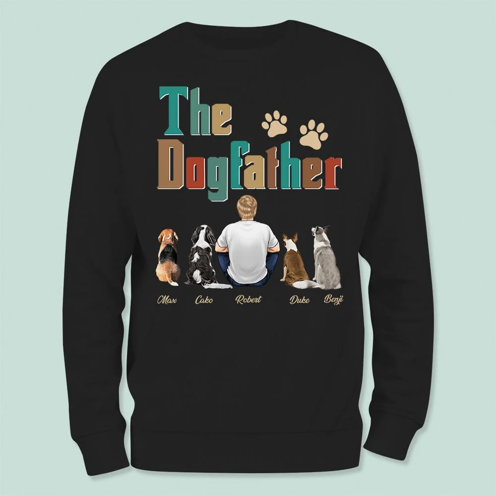 The Dog Father Retro Dog Shirt T286 HN590 - Image 6