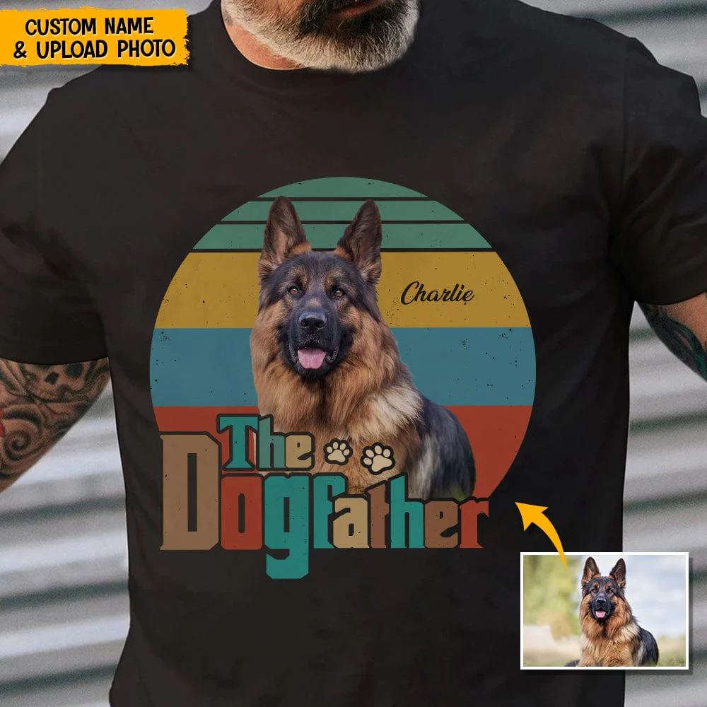 Custom Photo The Dog Father Dog Shirt T286 HN590 - Image 4