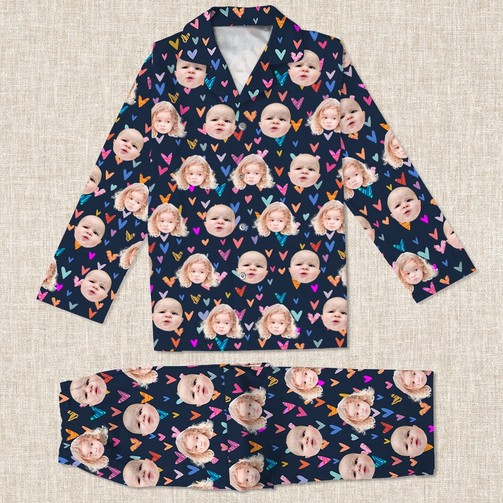 Custom Photo Portrait Face Pajamas K228 HA75 888719 - Image 2
