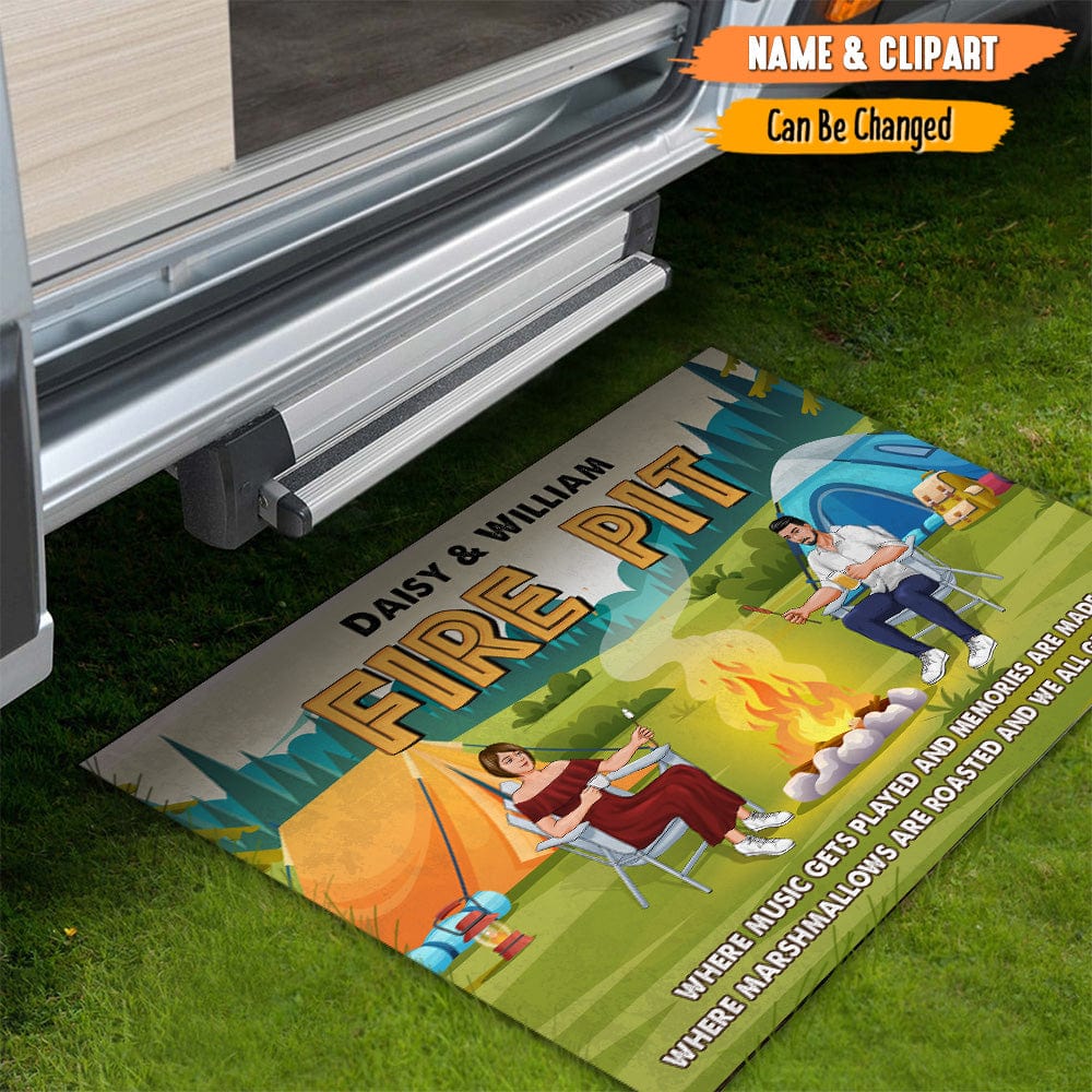 Where Music Gets Played And Memories Are Made Camping Doormat T368 HN590 - Image 5