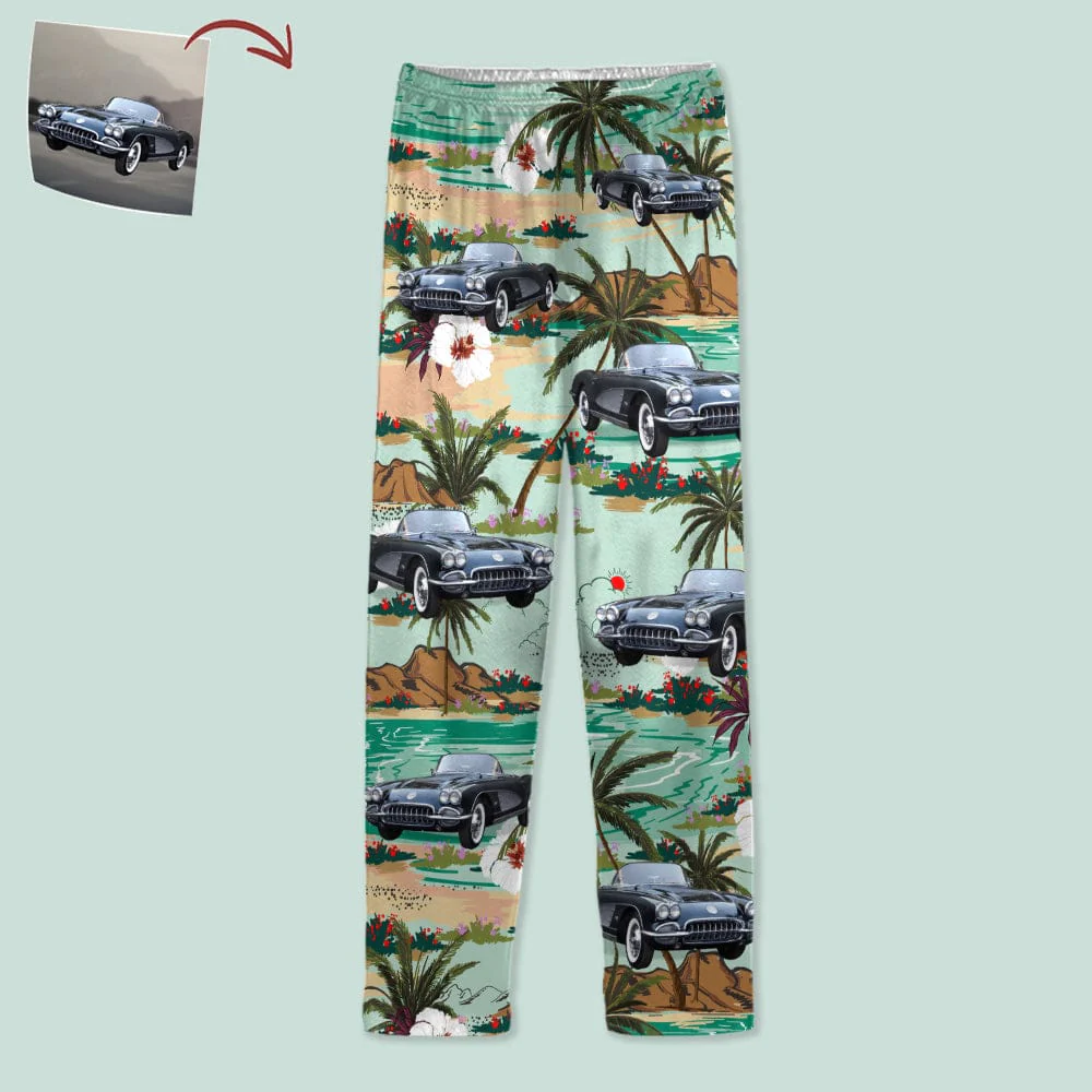 Custom Photo With Accessories Pattern Car Pajamas N304 888730 - Image 8