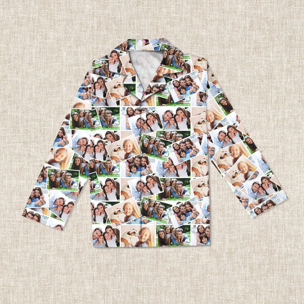 Custom Photo Family Gift Pajamas K228 HA75 888741 - Image 3