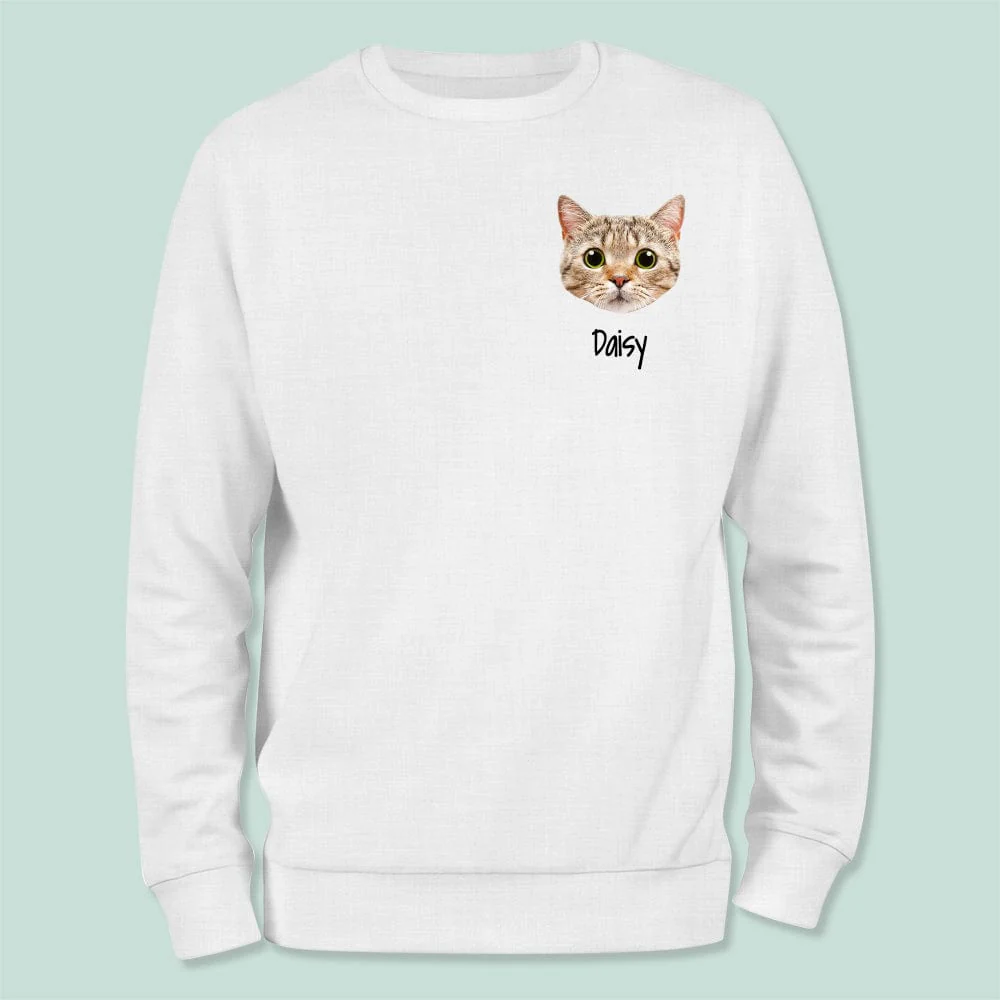 Custom Photo Portrait Cat Shirt N304 HN590 - Image 2
