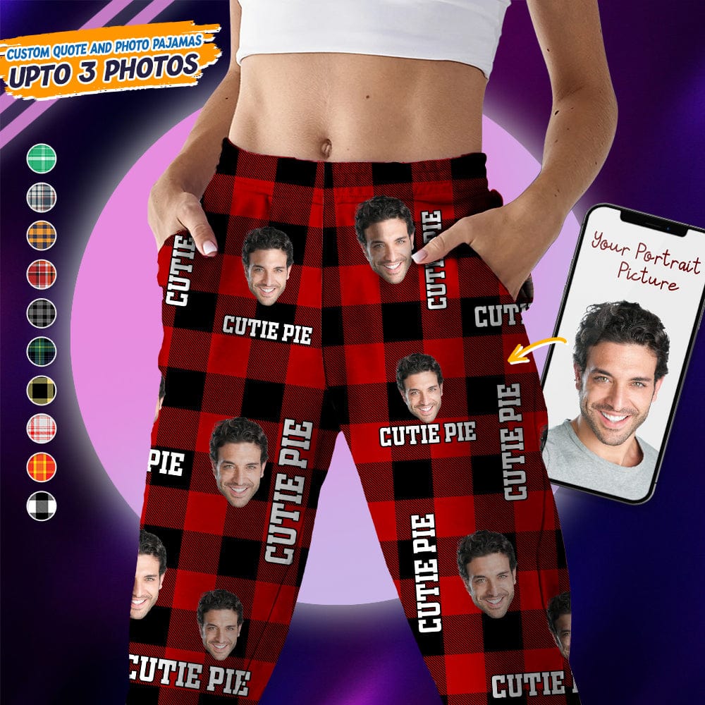 Custom Photo Human Face For Bestie Pajamas K228 888774 - Image 7