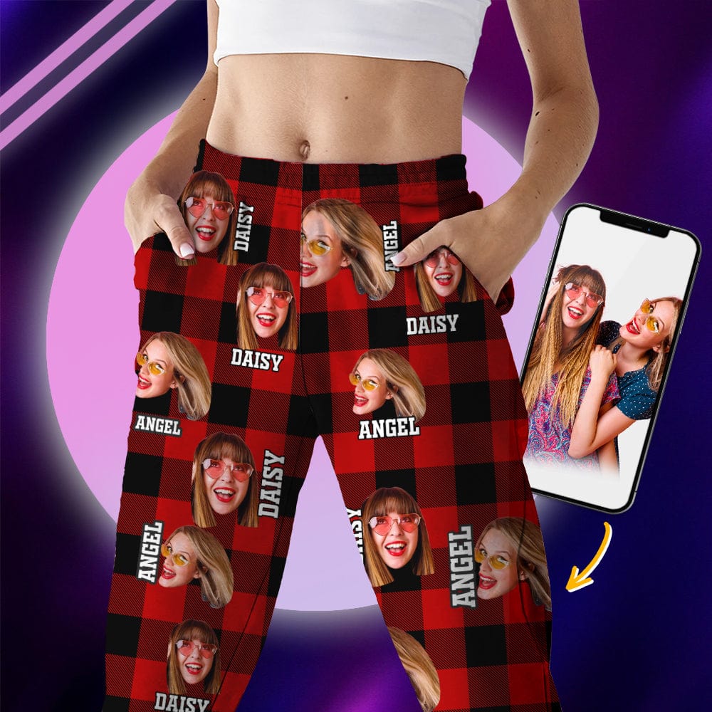 Custom Photo Human Face For Bestie Pajamas K228 888774 - Image 9