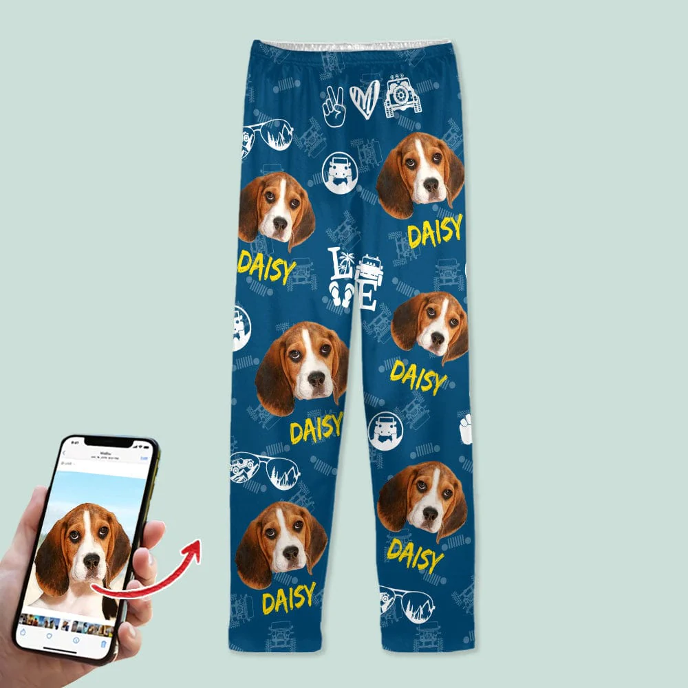 Custom Dog Cat Photo Offroad Pajamas TA29 888796 - Image 7