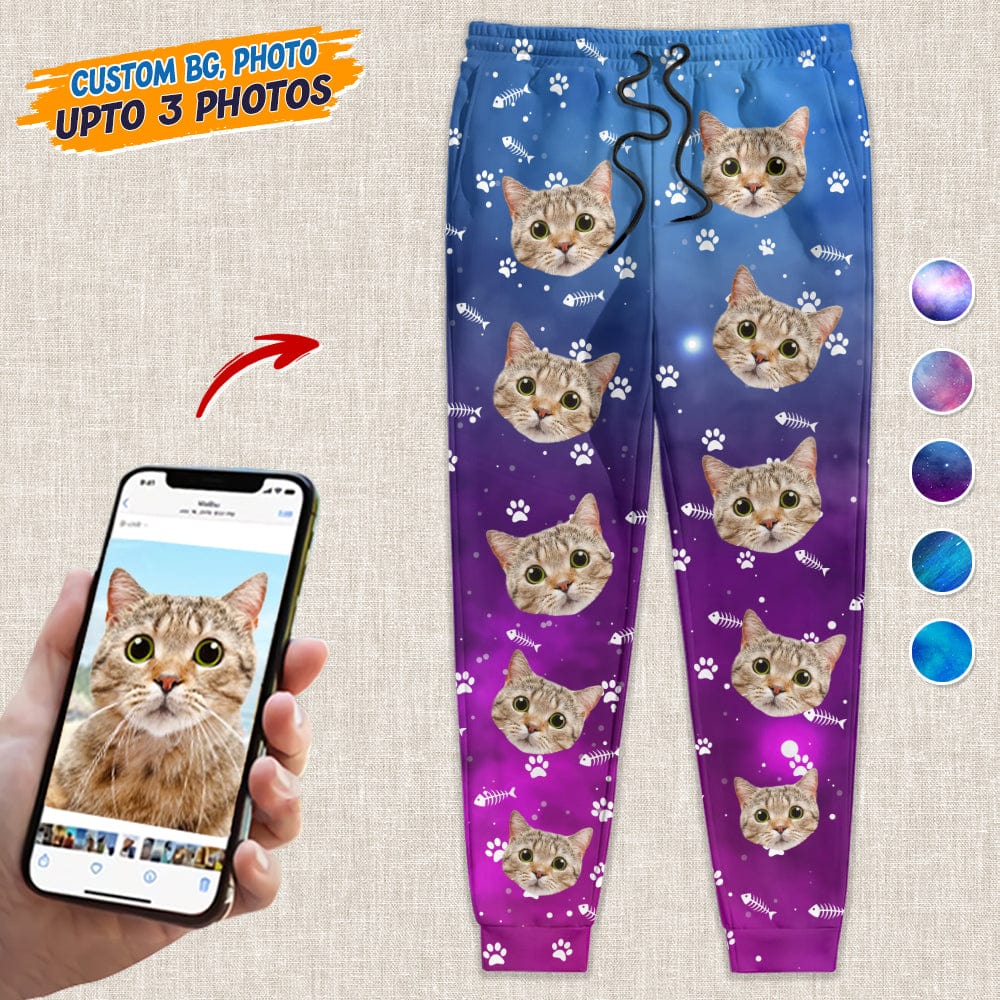 Custom Photo Dog Cat Galaxy Pet Sweatpants HO82 T368 888813 - Image 6