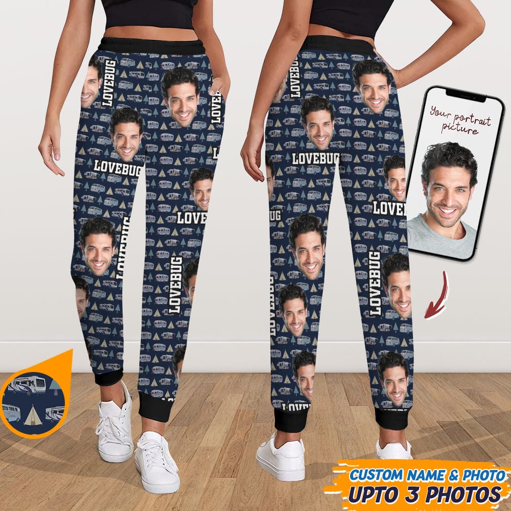 Custom Photo Camping Car Pattern SweatPants K228 HN590 - Image 4