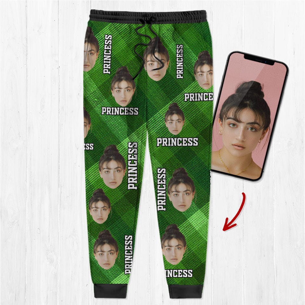 St. Patrick's Day Custom Human Face Photo Irish Sweatpants K228 888876 - Image 3