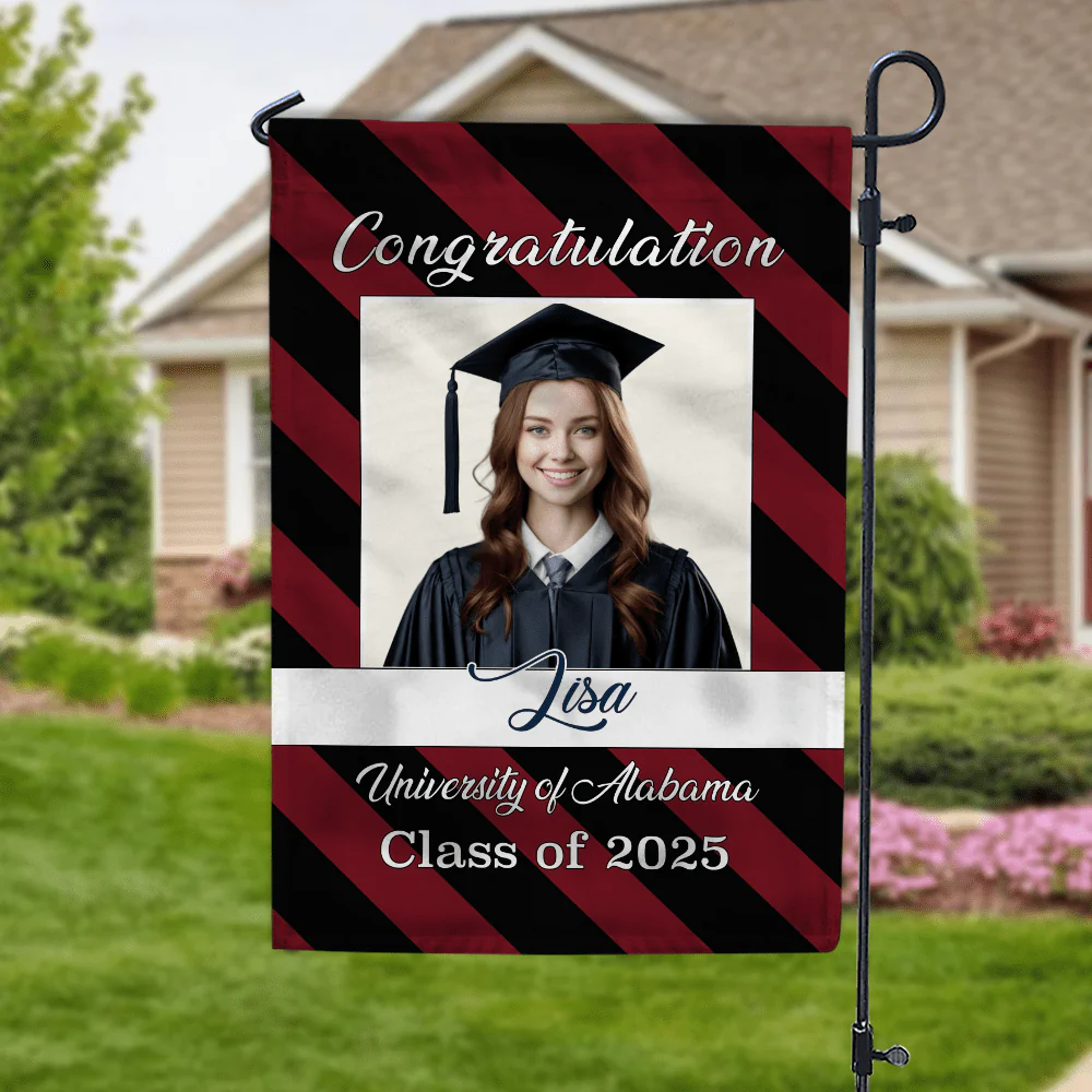 Congratulation Graduation Garden Flag HN590