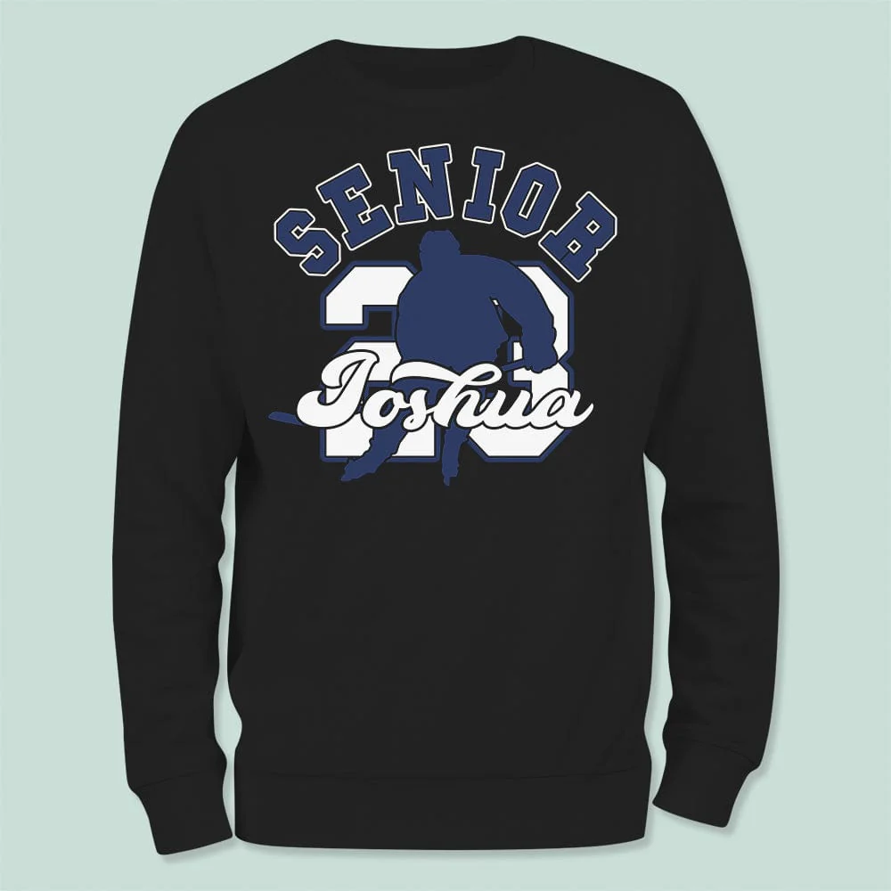 Senior Sport Graduation 2023 Dark Shirt N304 HN590 - Image 2