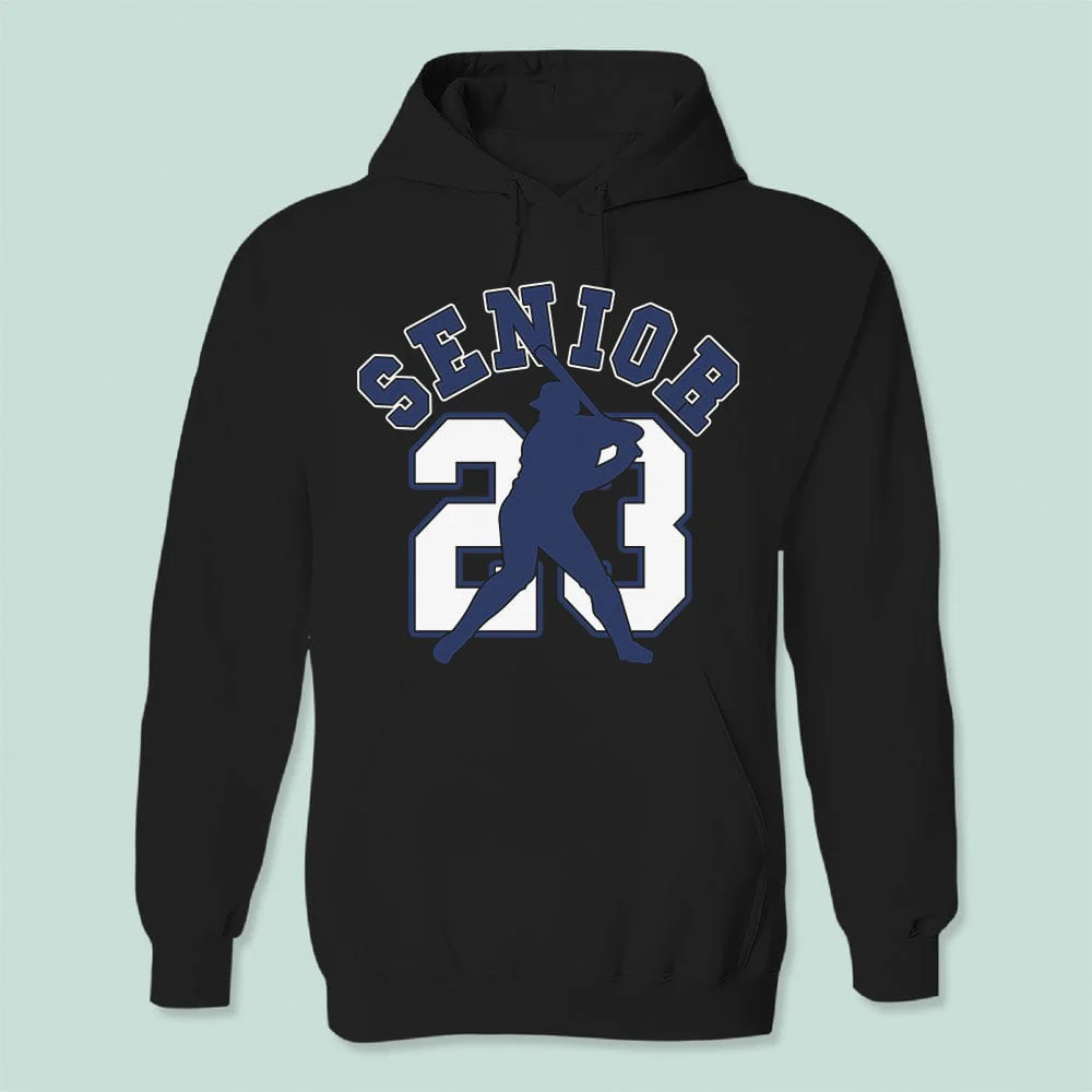 Senior Sport Graduation 2023 Dark Shirt N304 HN590 - Image 3