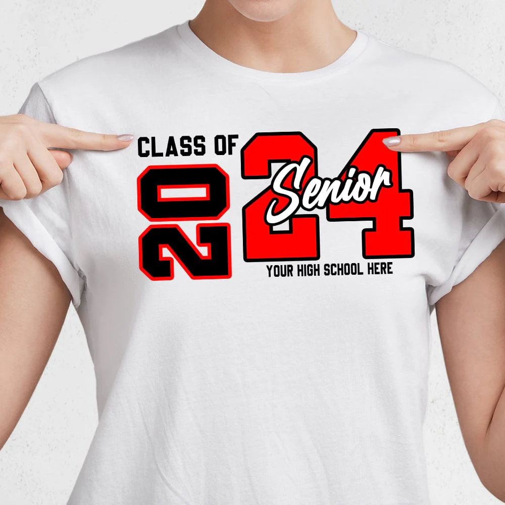 Class of 2024 Senior Graduation Shirt K228 HN590 - Image 4