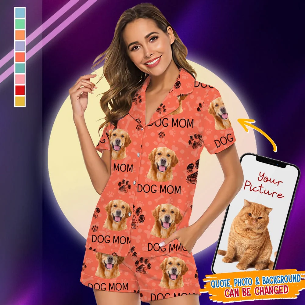 Custom Photo For Dog Lover Short Pajamas N304 968 - Image 4