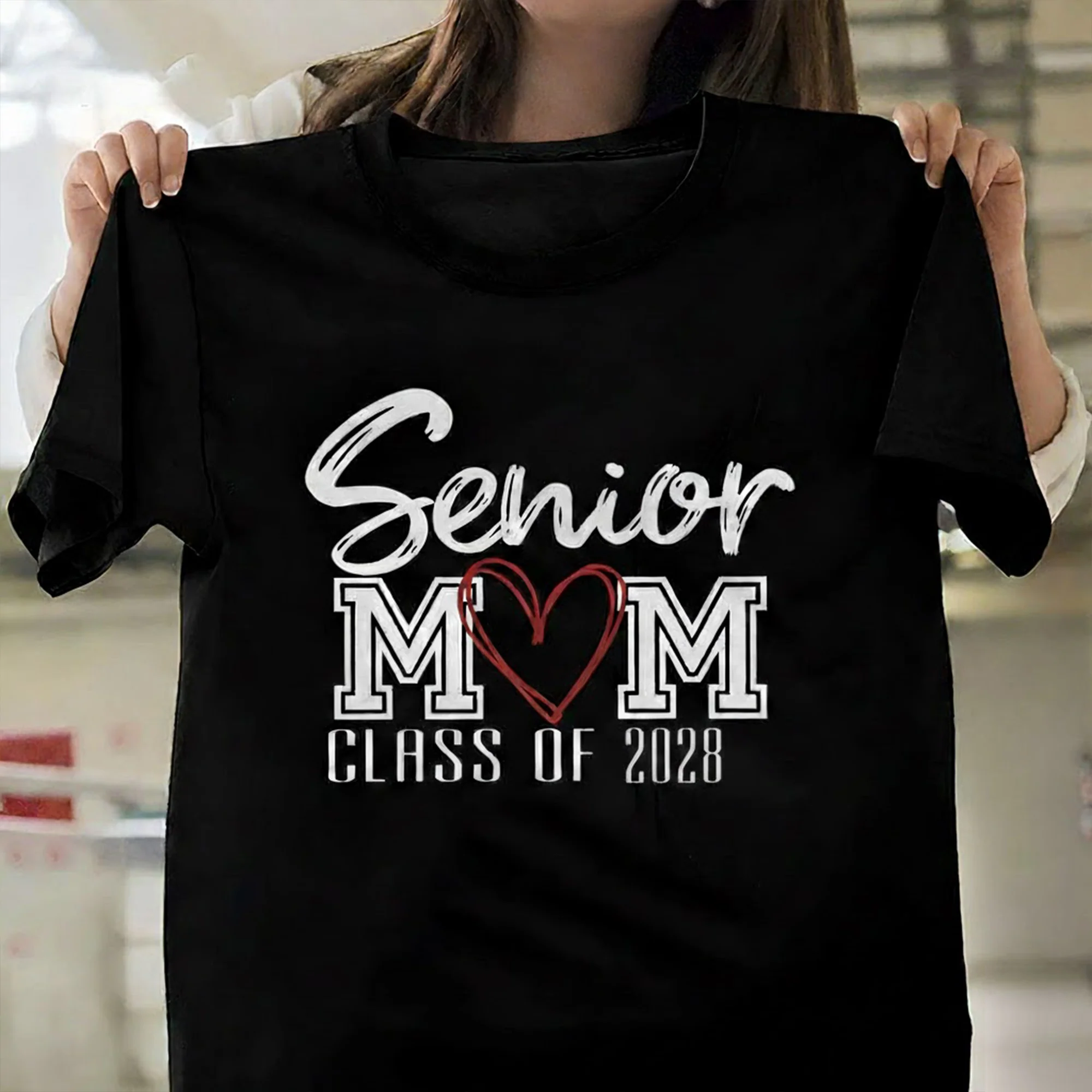 Senior Mom Class Of 2025 Graduation Dark Shirt NHS87 890613 - Image 10