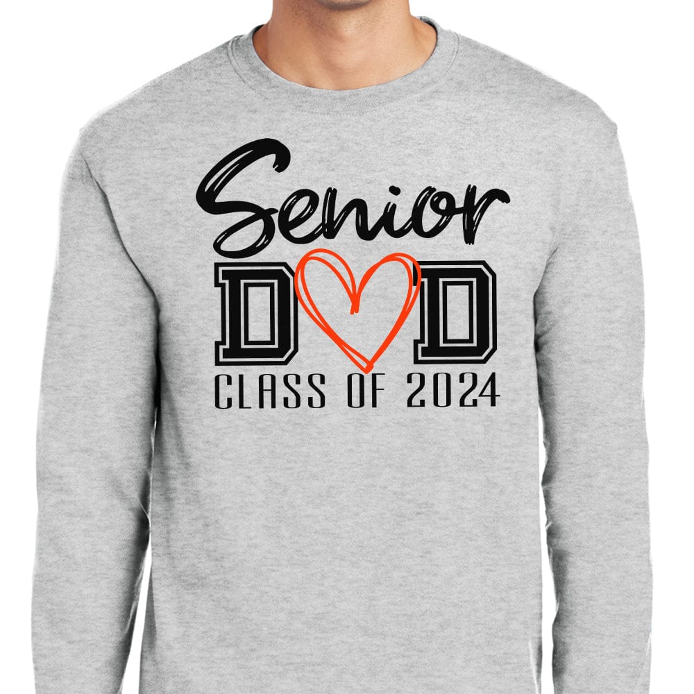 Senior Dad Class Of 2024 Shirt N304 HN590 - Image 3